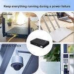 Mini UPS Battery Backup with Surge Protector