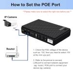 Mini UPS Battery Backup with Surge Protector