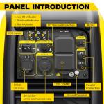 POXURIO 2550W Portable Inverter Generator - Quiet, Powerful