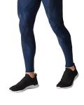 CW-X Men's Endurance Generator Insulator Thermal Compression Tights, Base Layer Pants for Skiing and Snowboarding, Navy, X-Large