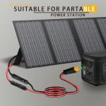 COMeap Solar Panel Cable for Ecoflow Anker SOLIX 12AWG, 10FT/3M Compatible with MC-4 to XT60 Plug Solar Panel Connector Adapter Extension for Portable Power Station Solar Generator RV