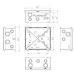 Furrion 50 Amp Automatic Transfer Switch for RV to changeover input between 125/250Volt AC power sources. With Vibrationsmart & Climatesmart Technology- F50-ATS , Black