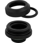 Corsair Hydro X Series XF Hardline 14mm OD Fitting Four Pack — Black