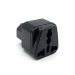 ALINNA UPS IEC C14 to Universal Female US EU UK AU C13 &1 (2in1) Adapter Power Plug/Socket(2 Pack)