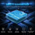 POTEK 750W Car Power Inverter DC 12 V to AC 110V Dual AC Charging Ports / 2A USB Ports for Laptop, Smart Phone