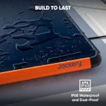 Jackery SolarSaga 100 Prime Bifacial DIY Solar Panel, 100W Portable Solar Charger, Featuring 25% Conversion Efficiency, IP68 Waterproof Solar Generator - Vans, Roofs, Balconies, RV, Off-Grid Cabins.
