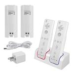 Kulannder Wii Remote Charger with Extra Batteries