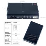 Mini DC UPS Battery Backup Uninterruptible Power Supply 5V/9V/12V/15V/24V Output for Router, Modem, POE Devices, Security Camera, Raspberry Pi
