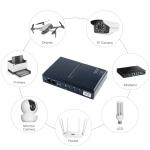 Mini DC UPS Battery Backup Uninterruptible Power Supply 5V/9V/12V/15V/24V Output for Router, Modem, POE Devices, Security Camera, Raspberry Pi