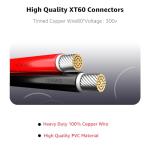 Lusperi 10AWG Anderson to XT60 Connector Cable 6.6ft