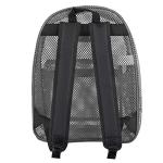 Summit Ridge Mesh Backpacks for Kids, Adults, School, Beach, and Travel, Colorful Transparent Mesh Backpacks with Padded Straps Large
