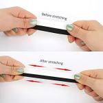 ZHENTOR Elastic No Tie Shoelaces - Tieless Elastic Shoe Laces for Kids and Adult Sneakers, One Size Fits All (navy blue)