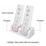 Kulannder Wii Remote Charger with Extra Batteries