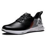 FootJoy Men's FJ Fuel Previous Season Style Golf Shoe, Black/Grey/Red, 7