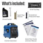 Westinghouse 1500W Super Quiet Portable Inverter Generator