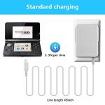 3DS Charger Compatible with Nintendo 3DS/ DSi/DSi XL/ 2DS/ 2DS XL/New 3DS 100-240V Wall Plug Adapter