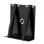 Oeveo Universal Computer Mount UNVM-300 — PC Bracket, UPS Holder, Computer Desk & Wall Mounting Applications | Black Powder Coated Steel | Made in USA — 10H x 3W x 9.4D (1 Pack)