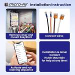 MICRO-AIR EasyStart FLEX 398 - Bluetooth Soft Start Kit for Home Air Conditioner, RV & Commercial Use, Works with Generators, Reduces Power Surge, Efficient Start-Up - Up to 6 Tons w/Installation Kit