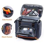 FRECOLSH Travel Carrying Case Compatible with Jackery Explorer 300/240/160, Portable Power Station Storage Case with Water- proof Bottom and Front Pockets for Jackery Accessories Solar Generator