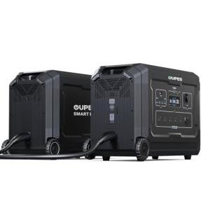 OUPES Mega 5 Power Station with B5 Extra Battery to 10.08kWh LiFePO4 Home Backup | Expandable Capacity Solar Generator for Blackouts, Camping, RVs & Emergencies