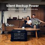 OUPES Mega 5 Power Station with B5 Extra Battery to 10.08kWh LiFePO4 Home Backup | Expandable Capacity Solar Generator for Blackouts, Camping, RVs & Emergencies