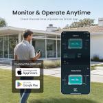 OUPES Mega 5 Power Station with B5 Extra Battery to 10.08kWh LiFePO4 Home Backup | Expandable Capacity Solar Generator for Blackouts, Camping, RVs & Emergencies