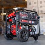 A-iPower 5000-Watt Remote Start Dual Fuel Portable Generator CO Sensor Shutdown, Heavy Duty Generators with 223cc OHV Engine For Jobsite, RV, Home Backup, Emergency(GXS5000RD)