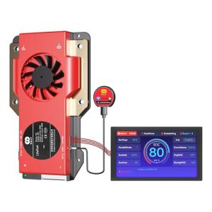 DALY BMS 48V 16S 500A Display - Smart BMS with 4.3 Inch LCD Touch Screen WiFi Bluetooth Module Supports RS485 CAN for 48V LiFePO4 Golf Carts Electric Outboard Motors Solar Energy Power Systems