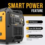 Gidrox 7500W Dual Fuel Inverter Generator, Gas & Propane Powered, RV Ready Remote/Electric Start, Super Quiet, 120V/240V with CO Sensor Portable Generator for RV, Camping or Party,EPA Compliant