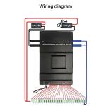 8S to 24S Lithium Battery Charger Board 200A Capacity with BMS Protection for E Bike Scooter and Power Tool Battery Packs