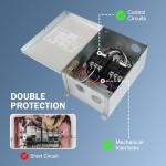 Nirakoka RV Automatic Transfer Switch, Rated 240VAC 50A 70A Neutral - Applied to RV, Speedboats, 120/240 Volt Power Sources