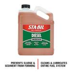 STA-BIL (22255) Diesel Fuel Stabilizer And Performance Improver - Keeps Diesel Fuel Fresh For Up To 12 Months - Lubricates And Cleans The Fuel System - Treats 1,280 Gallons, 1 Gallon, 128 Fl. oz.