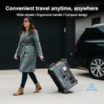 OSCAL PowerMax 6000 Solar Generator, 120/240V Split Phase Voltage 6000W AC Outlets (7200W Peak), 3600Wh LFP Battery Power Station, Expandable to 57.6kWh, 2200W/1.96H Fast Charging for Home