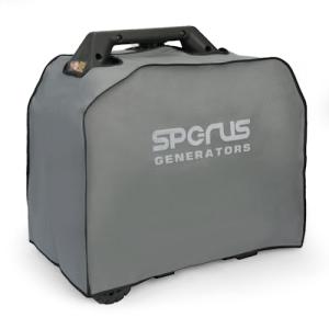 Sperus Oxford Dirtproof Fabric Waterproof Dustproof Universal Generator Cover (GRAY, 19.7 x12.6 x 16.9)