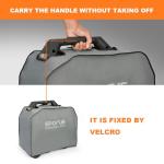 Sperus Oxford Dirtproof Fabric Waterproof Dustproof Universal Generator Cover (GRAY, 19.7 x12.6 x 16.9)