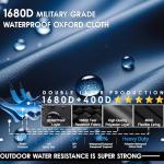 Generator Covers While Running, 32x24x24 Inches, Generator Running Covers,1680+400D Double Layer, Portable Heavy Duty Dustproof/Waterproof Generator Covers, for 5000W-10000W Frame Generators, Blue