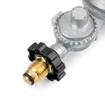 Stanbroil Vertical Two Stage Propane Regulator with POL Connection and Standard 3/8 Female NPT Connection, for Propane Tank, Gas Grill, RV