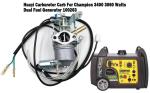 Huayi OEM Carburetor Carb Compatible with Champion 3400 3060 Watts Dual Fuel Generator 100263 Replacement part