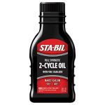 STA-BIL Full Synthetic 2-Cycle Oil - With Fuel Stabilizer For Up To 12 Months Protection - 1 Gallon Multi-Mix - 50:1/40:1 Mix Ratios - Low Smoke Formula, 2.6 fl. oz. (22403)