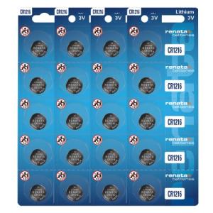 Renata CR1216 Batteries - 3V Lithium Coin Cell 1216 Battery (20 Count)