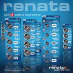 Renata CR1216 Batteries - 3V Lithium Coin Cell 1216 Battery (20 Count)