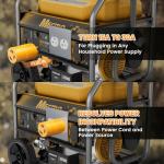 MECMO Twist-Lock 30Amp to 110 Volt RV Adapter, NEMA 5-15P to L5-30R Electrical Power Plug, 125V 1875W, 15A Household Male to 30A Twist Lock Female for 3-Prong Locking RV Camper Generator Marine