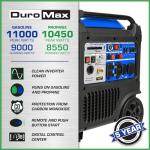DuroMax XP11000iH Dual Fuel Inverter Generator