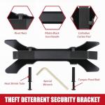 Generator Theft Deterrent Security Bracket for Honda EU2200i, EU2000i, EU2000i Companion, EU2000i Camo Replace for 63230-Z07-010AH, Heavy-Duty Anti-Theft Design with Tamper-Proof Bolts
