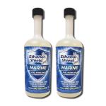 Ethanol Shield MARINE Fuel Stabilizer & Preservative - 2 PACK (2-24 oz bottles) - Full Fuel Cleaner - Fuel Injector Cleaner - Removes Water- Protects Fuel System - Each bottle treats 240 gallons