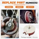 Dilomber 14 Ohm 150 W Rheostat 233060 207177 Fit for Miller Bobcat 225 225NT 250 250FE 250NT Welder/Generator Welding Machine Rheostat