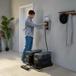 EF ECOFLOW 240V/7200Wh, 7200W Home Battery Backup Kit: 2 DELTA Pro with Double Voltage Hub with Transfer Switch, Lifepo4 Power Station, Electricity Generator for Home Use, Blackout, Emergency