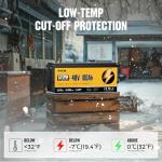 Rvpozwer 48V 100Ah LiFePO4 Battery, 5120Wh Deep Cycle Lithium Iron Phosphate Battery with Built-in 100A BMS, 4000+ Cycles, 10-Year Lifespan, Ideal for Golf Cart, RV, Camper, Solar, Off-Grid