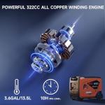 AIVOLT 8000W Dual Fuel Inverter Generator - Quiet & Portable