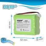 HQRP Backup Battery for 2gig BATT1X BATT2X BATT1 GC2 2GIG-CNTRL2 2GIG-CP2 GCKIT311 Go Control Panel Security System Alarm 6MR2600AAY4Z 10-000009-001 10-000013-001 Linear PERS-4200